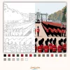 Buckingham Palota Őrségváltás - számfestő készlet - Számfestő.hu - 40×50cm - Keret nélkül