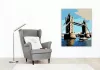 Tower Bridge Nyári Napon - számfestő készlet - Számfestő.hu - 80×100cm - keret nélkül