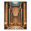 Egyiptomi Templombelső - számfestő készlet - Számfestő.hu