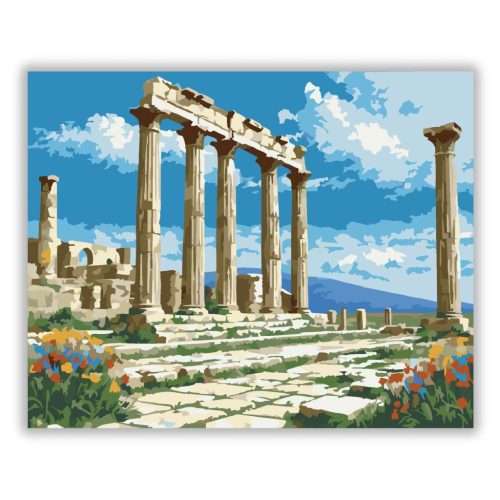 Volubilis Római Romjai - számfestő készlet - Számfestő.hu
