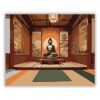 Buddha Szobor Tradicionális Japán Templomban - Számfestő.hu