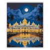 Mysore Palota Éjszakai Fényekben - Számfestő.hu