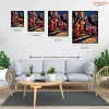 Diwali Éjszaka Gyerekekkel - számfestő készlet - Számfestő.hu - 40×50cm - Keret nélkül