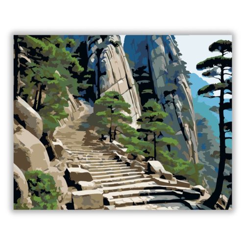 Taishan Lépcsőinek Monumentális Utazása - Számfestő.hu