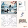 Hangzhou Tükörsima Tavai - számfestő készlet - Számfestő.hu - 40×50cm - Keret nélkül