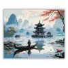 Hangzhou Tükörsima Tavai - számfestő készlet - Számfestő.hu - 40×50cm - Keret nélkül