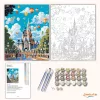 Disney World Vidám Nap - számfestő készlet - Számfestő.hu - 40×50cm - Keret nélkül