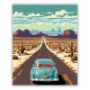 Route 66 Út a Sivatagban - Számfestő.hu