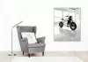 Minimalista Elektromos Motor a Jövő Showroomjában - számfestő készlet - Számfestő.hu - 60×70cm - keretre feszítve