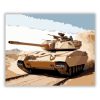 Modern M1 Abrams Tank a Sivatagban - Számfestő.hu