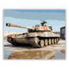 T-72 Tank Elhagyatott Hangár Előtt - Számfestő.hu
