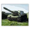 ISU-152 Harckocsi a Rét Közelében - Számfestő.hu