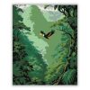 Amazonas Esőerdő és Repülő Tukán - Számfestő.hu