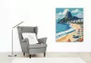 Copacabana Beach és Cukorsüveg-hegy - számfestő készlet - Számfestő.hu - 40×50cm - Keret nélkül