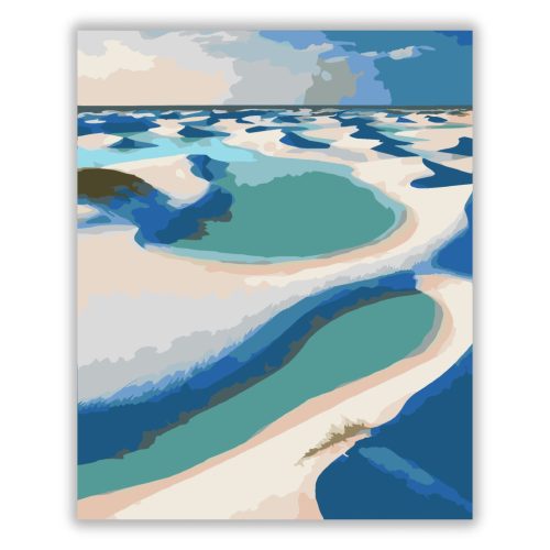 Lençóis Maranhenses Homokdűnék és Lagúnák - Számfestő.hu