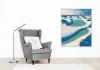 Lençóis Maranhenses Homokdűnék és Lagúnák - számfestő készlet - Számfestő.hu - 40×50cm - keret nélkül