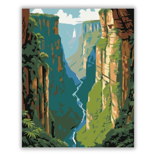 Itaimbezinho Canyon Fenséges Szurdoka - Számfestő.hu