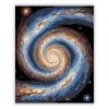 Spirálgalaxis Csillagokkal - Számfestő.hu