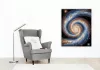 Spirálgalaxis Csillagokkal - számfestő készlet - Számfestő.hu - 60×70cm - keret nélkül