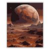 Mars Felszíne és Phobos - számfestő készlet - Számfestő.hu