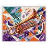 Színes Trombitaszimfónia - számfestő készlet - Számfestő.hu