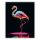 Neon Flamingó és Csillogó Textúrák - Számfestő.hu