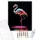 Neon Flamingó és Csillogó Textúrák - számfestő készlet - Számfestő.hu - 80×100cm - keret nélkül