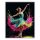 Neon Balerina Mozdulat - számfestő készlet - Számfestő.hu