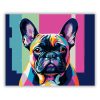Neon Színű French Bulldog Portré - Számfestő.hu