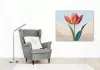 Neon Tulipán - számfestő készlet - Számfestő.hu - 50×60cm - keretre feszítve