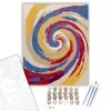 Energetikus Színörvény - számfestő készlet - Számfestő.hu - 40×50cm - keretre feszítve