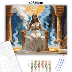 Látomások temploma - számfestő készlet - Számfestő.hu - 40×50cm - Keret nélkül