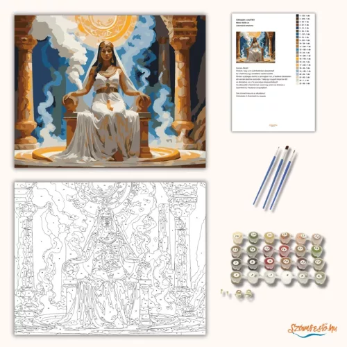 Látomások temploma - számfestő készlet - Számfestő.hu - 40×50cm - Keretre feszítve