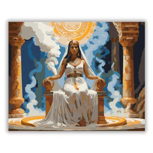 Látomások temploma - számfestő készlet - Számfestő.hu - 40×50cm - Keretre feszítve