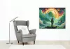 Álomvilág - számfestő készlet - Számfestő.hu - 50×60cm - Keretre feszítve
