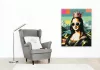 Mona Lisa királynő - számfestő készlet - Számfestő.hu - 60×70cm - Keretre feszítve