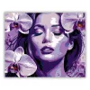 Álmodozó orchideák - számfestő készlet - Számfestő.hu - 40×50cm - Keret nélkül
