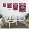 Csepegő ajkak - számfestő készlet - Számfestő.hu - 40×50cm - Keret nélkül