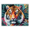 Vad tigris a lombok közt - számfestő készlet - Számfestő.hu - 50×60cm - Keretre feszítve