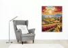 Balatoni dombvidék - számfestő készlet - Számfestő.hu - 50×60cm - Keretre feszítve