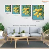 Mediterrán citromág - számfestő készlet - Számfestő.hu - 50×60cm - Keretre feszítve