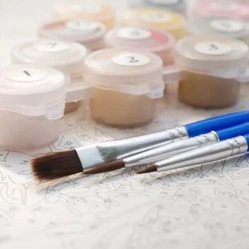 Vadregényes kanyon - számfestő készlet - Számfestő.hu - 40×50cm - Keret nélkül