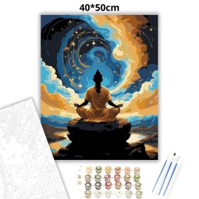 Teljes nyugalomban - számfestő készlet - Számfestő.hu - 40×50cm - Keret nélkül