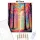 Szivárványos lombkorona - számfestő készlet - Számfestő.hu - 60×70cm - Keretre feszítve