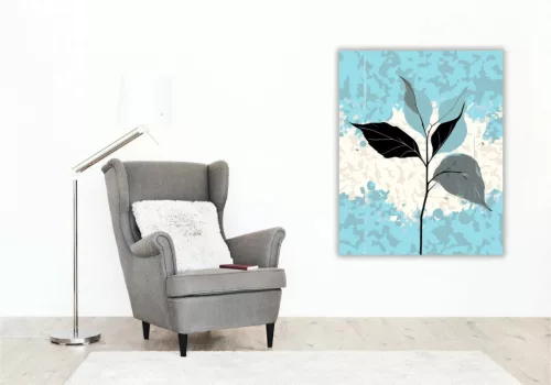 Pasztell háttér - számfestő készlet - Számfestő.hu - 60×70cm - Keretre feszítve