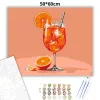 Napsütötte aperol spritz - számfestő készlet - Számfestő.hu - 50×60cm - Keret nélkül