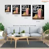 Mozis popcorn - számfestő készlet - Számfestő.hu - 80×100cm - Keretre feszítve
