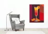 Tequila Sunrise koktél - számfestő készlet - Számfestő.hu - 80×100cm - Keret nélkül