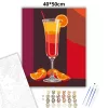 Tequila Sunrise koktél - számfestő készlet - Számfestő.hu - 40×50cm - Keretre feszítve