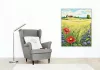 Csendes vidéki ház - számfestő készlet - Számfestő.hu - 60×70cm - Keretre feszítve